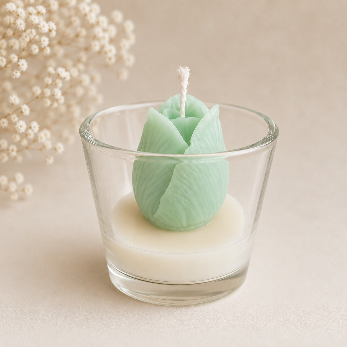 Tulip Jar Candle