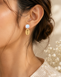 Opaline Bloom Studs