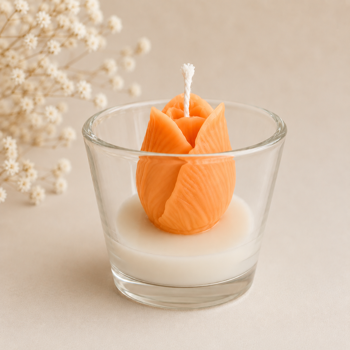 Tulip Jar Candle