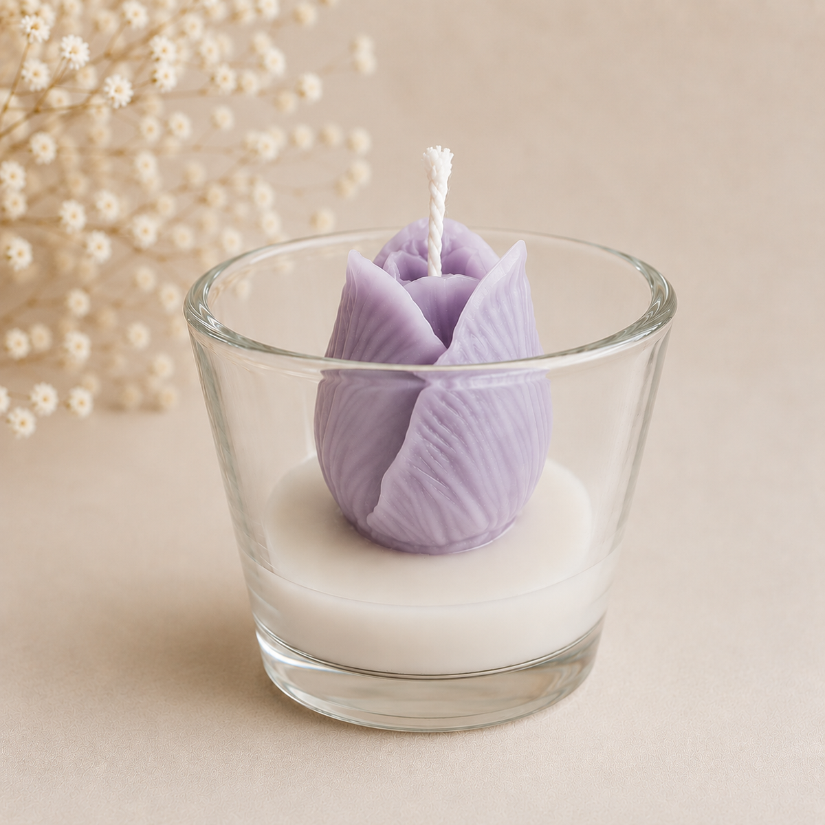 Tulip Jar Candle