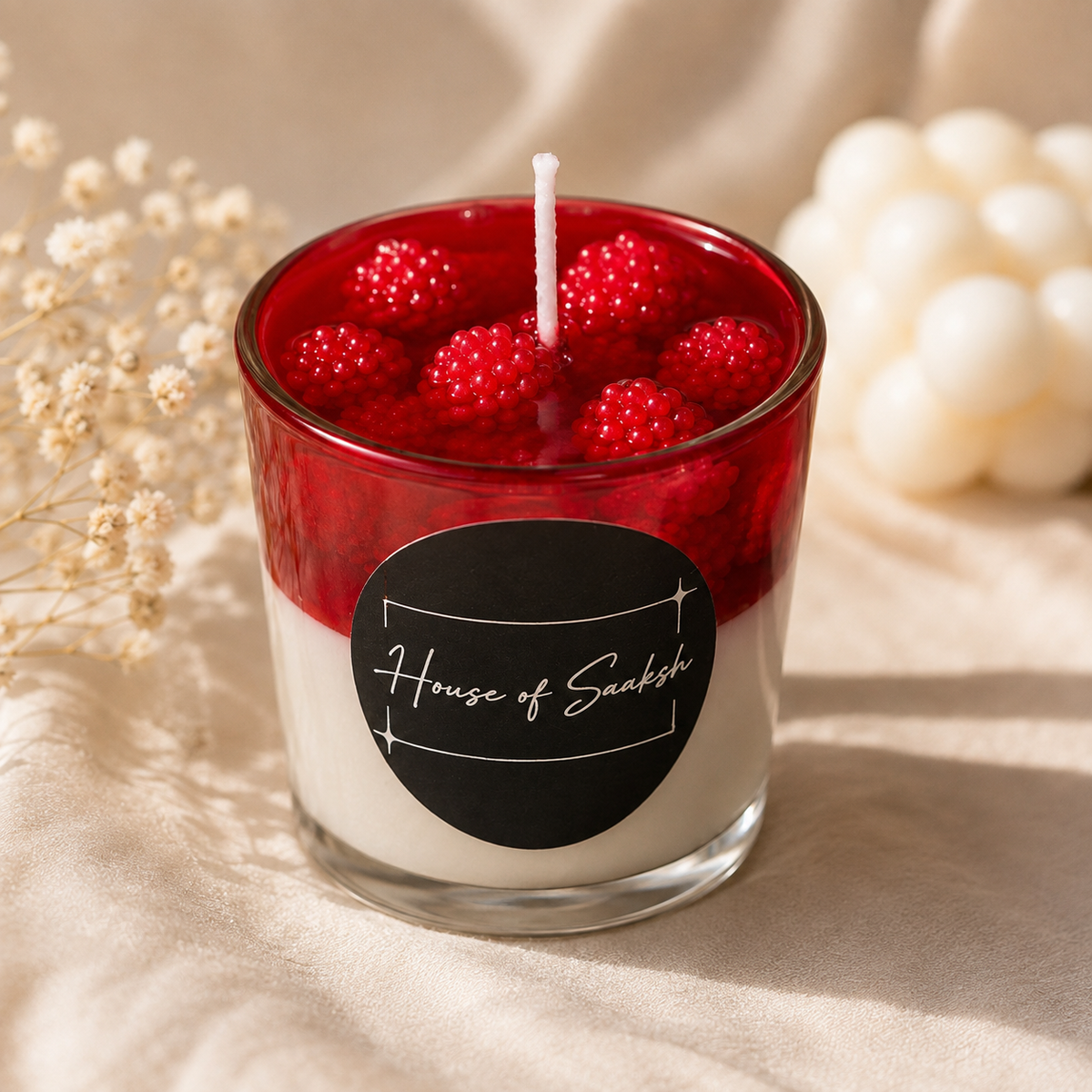 Raspberry bliss candle