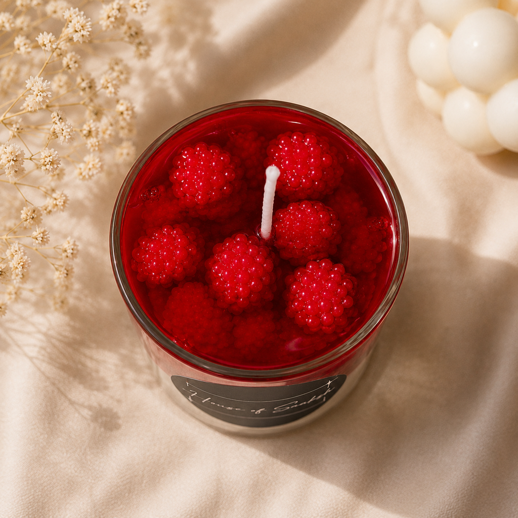 Raspberry bliss candle