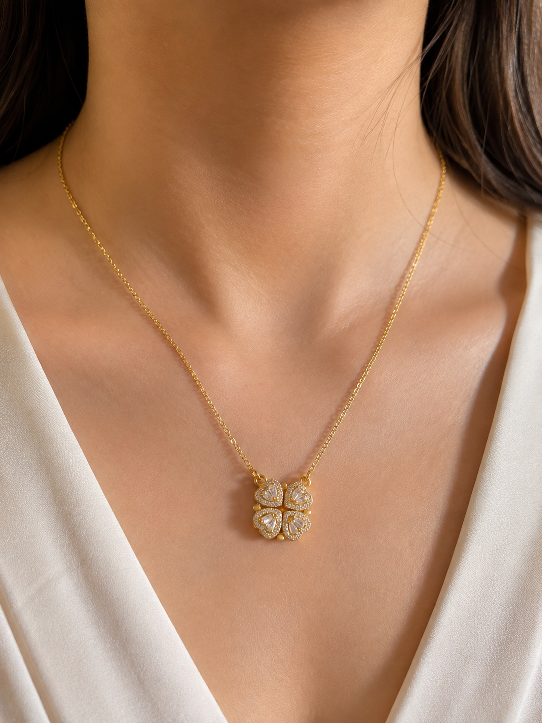 Four hearts Necklace
