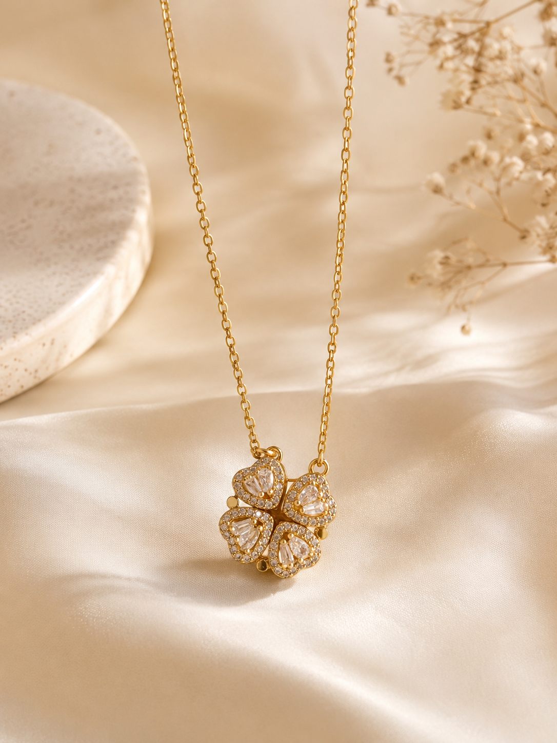 Four hearts Necklace